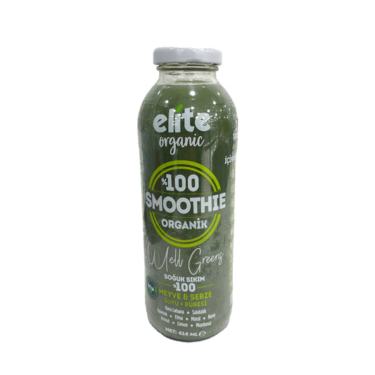 ELİTE SMOOTHIE ORQANİK SU 414 ML YAŞIL