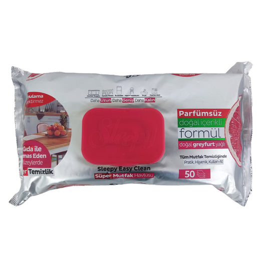 SLEEPY MƏTBƏX TƏMİZLƏYİCİ SLT 50 Lİ QRY