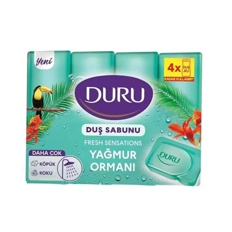 DURU SABUN 150 Q 4 LÜ YAĞMUR