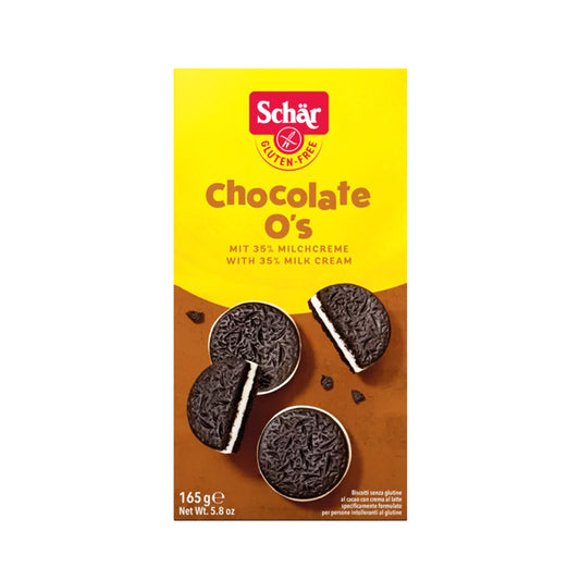 SCHAR QLUTENSİZ BİSKVİT 165 Q ŞOKOLADLI