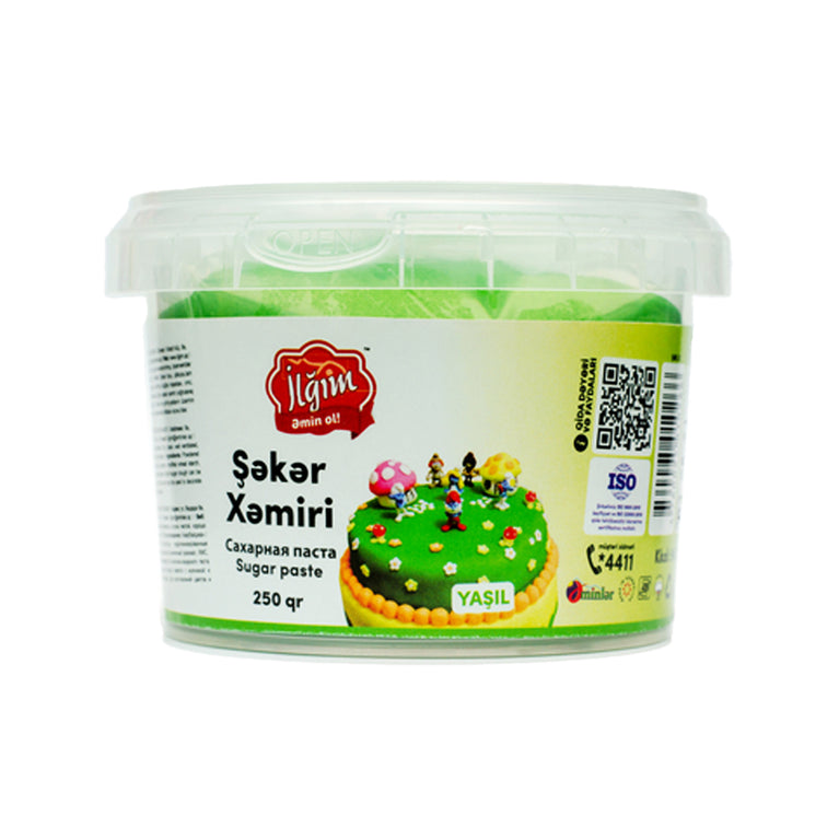 ILGIM ŞƏKƏR XƏMİRİ 250 Q YAŞIL