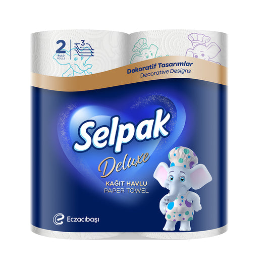 SELPAK DELUXE MƏTBƏX KAĞIZI 2 Lİ