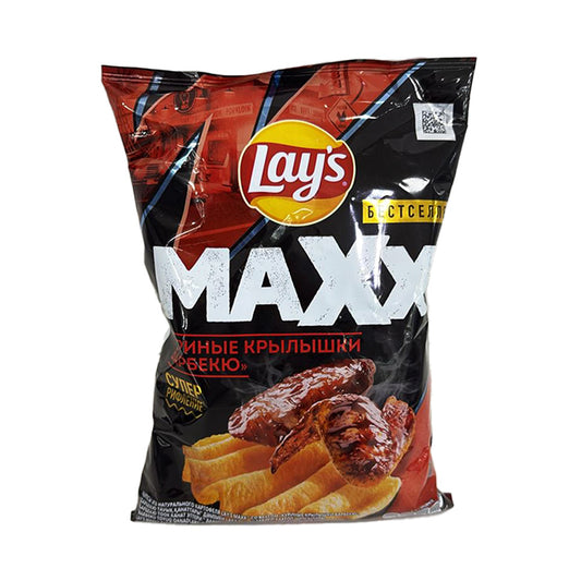 LAYS MAXX CIPS 100 Q TOYUQ QANADLARI BBQ