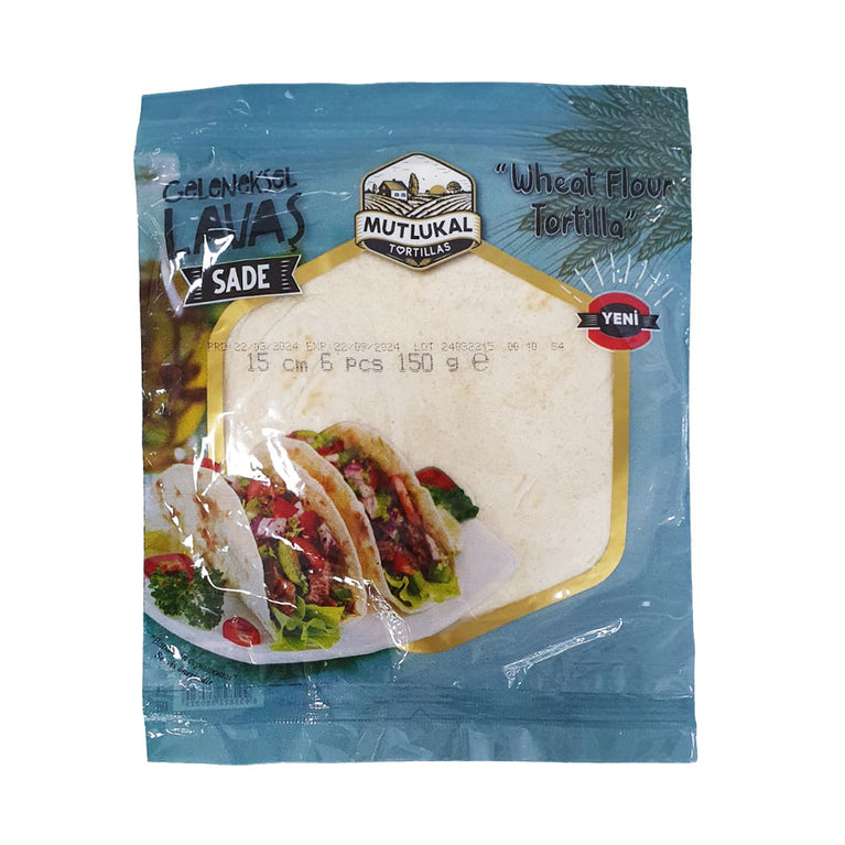 MUTLUKAL TORTİLLAS LAVAŞ 15 SM 6 LI