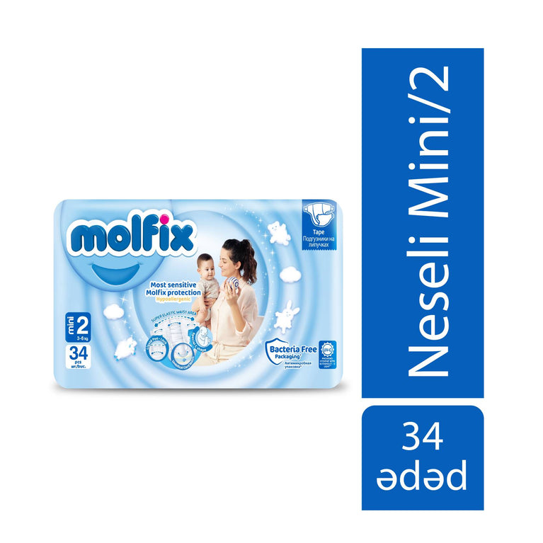 MOLFIX UŞAQ BEZİ N2 34 LÜ MİNİ