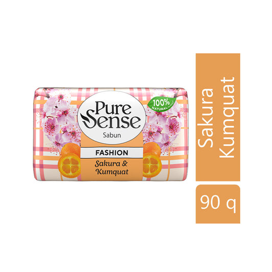 PURE SENSE SABUN 90 Q SAKURA VƏ KUMQUAT