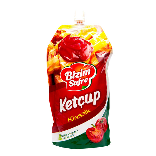 BIZIM SUFRE KETÇUP KLASSİK 350 Q PKT