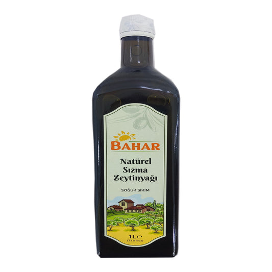 BAHAR ZEYTUN YAĞI 1 L EXTRA VİRGİN ŞÜŞƏ