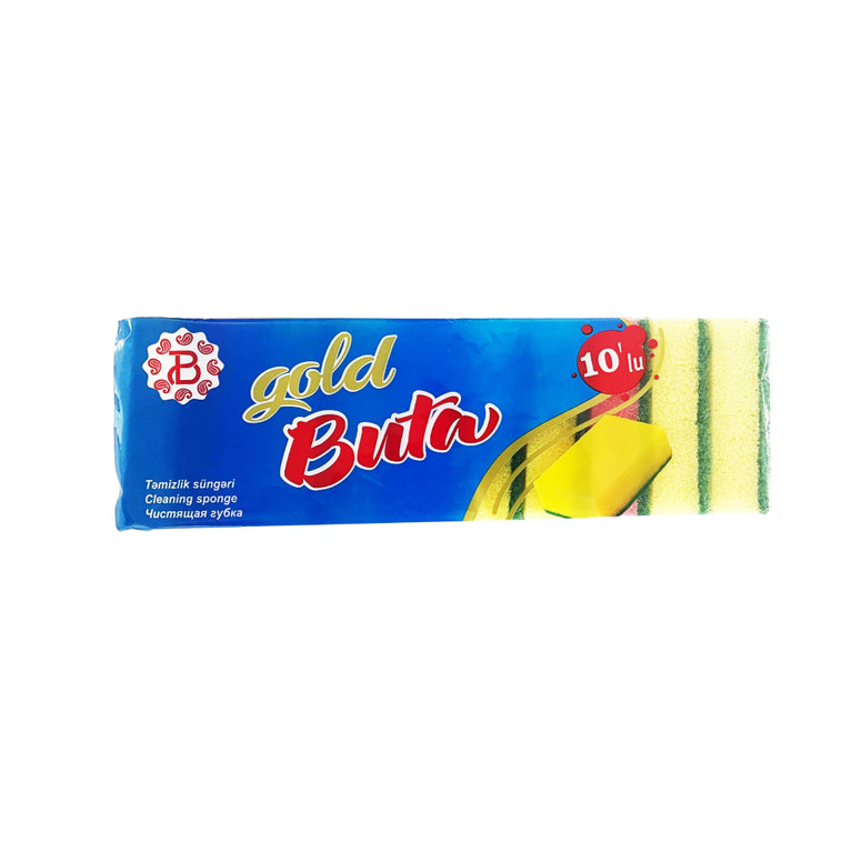 GOLD BUTA QAB SÜNGƏRİ 10 LU RƏNGLİ