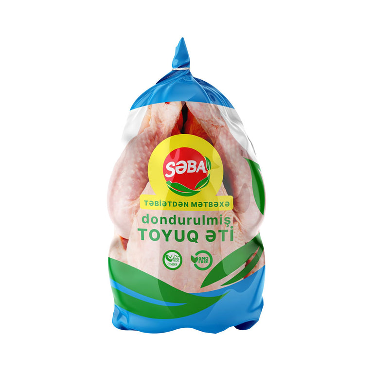 SƏBA TOYUQ DONDURULMUŞ GÖY PAKET KQ
