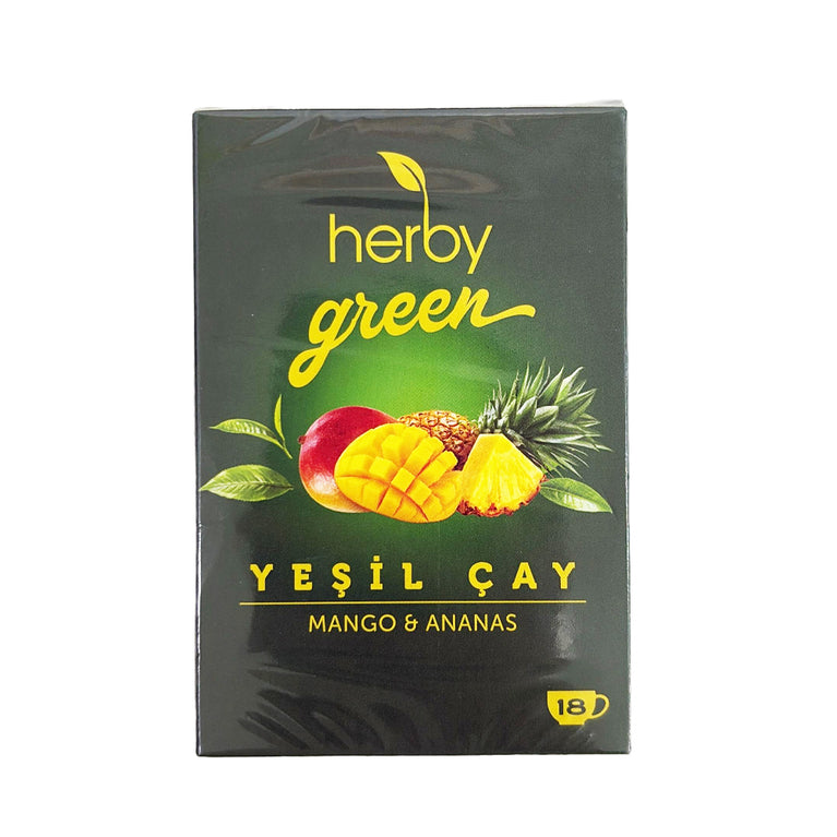 HERBY YAŞIL ÇAY 18Lİ MANQO ANANAS