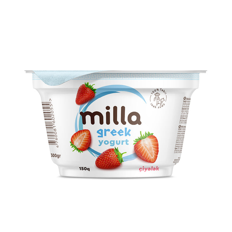 MİLLA GREEK YOQURT 150 Q ÇİYƏLƏK
