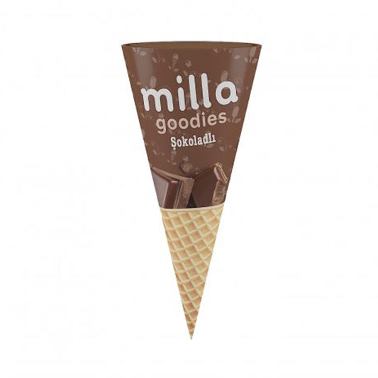 MİLLA DONDURMA 125 ML ŞOKOLAD QABDA
