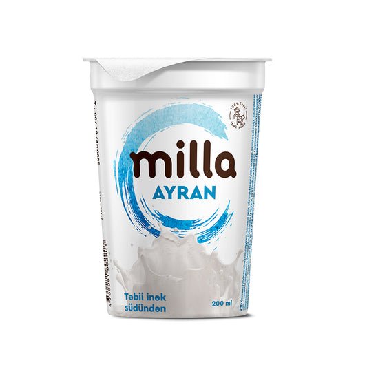 MİLLA AYRAN 200 ML STƏKAN