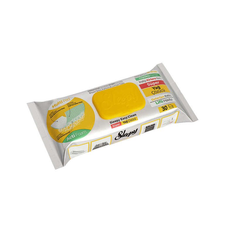 SLEEPY YAĞ TƏMİZLƏYİCİ SALFET 30 LU SARI