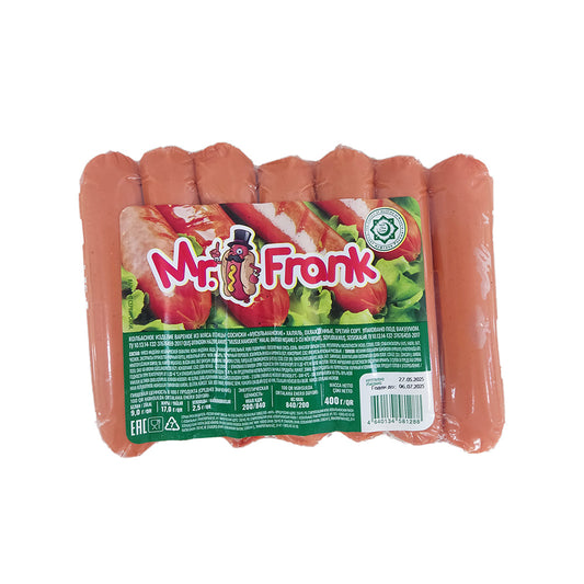 MR.FRANK SOSİSKA 400 Q MÜSÜLMANSKİ HALAL