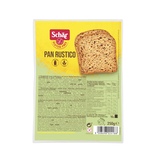 SCHAR PAN RUSTICO ÇÖRƏK QLUTENSİZ 250 Q