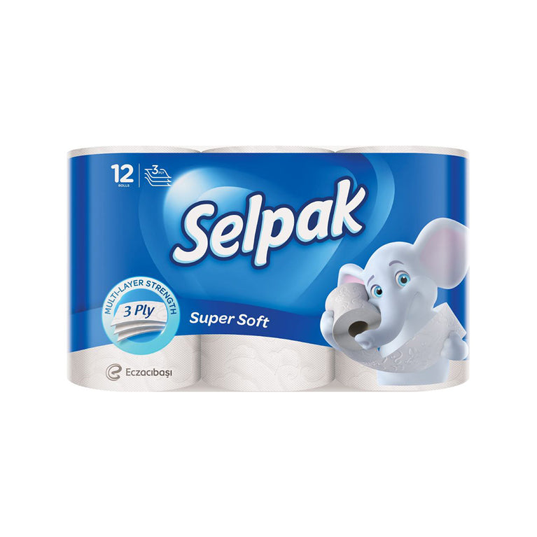SELPAK TUALET KAĞIZI 12 Lİ 3 QAT