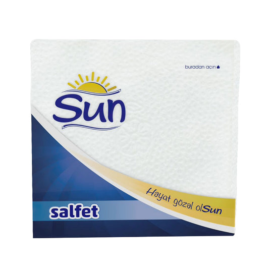 SUN SALFET 80 Lİ 22X25 SM