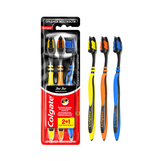 COLGATE DİŞ FIRÇASI ZİQ-ZAQ 2+1