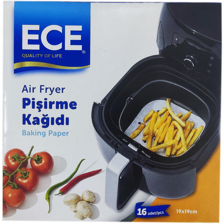 ECE AIRFRYER BİŞİRMƏ KAĞIZI 16 LI 19X19