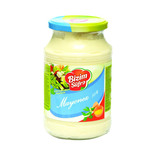 BIZIM SUFRE MAYONEZ 891 ML 55% ŞÜŞƏ