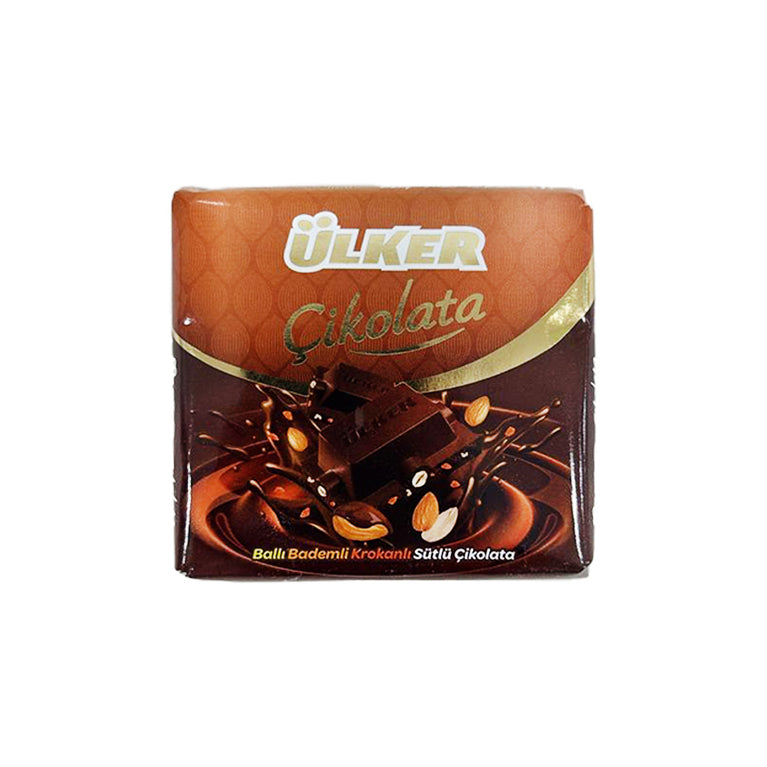 ULKER ŞOKOLAD 60 Q BADAMLI KROKANLI