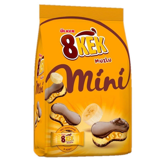 ÜLKER DANKEK 8 KEK MİNİ 162 Q BANANLI