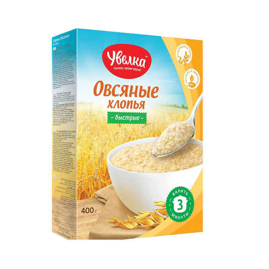 UVELKA XLOPYA YULAF LOPALARI İNCƏ 400 Q