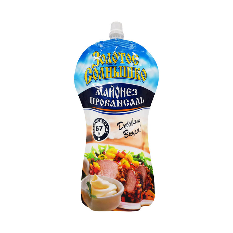 ZOLOTOE SOLNIŞKA MAYONEZ 400 ML PAKET