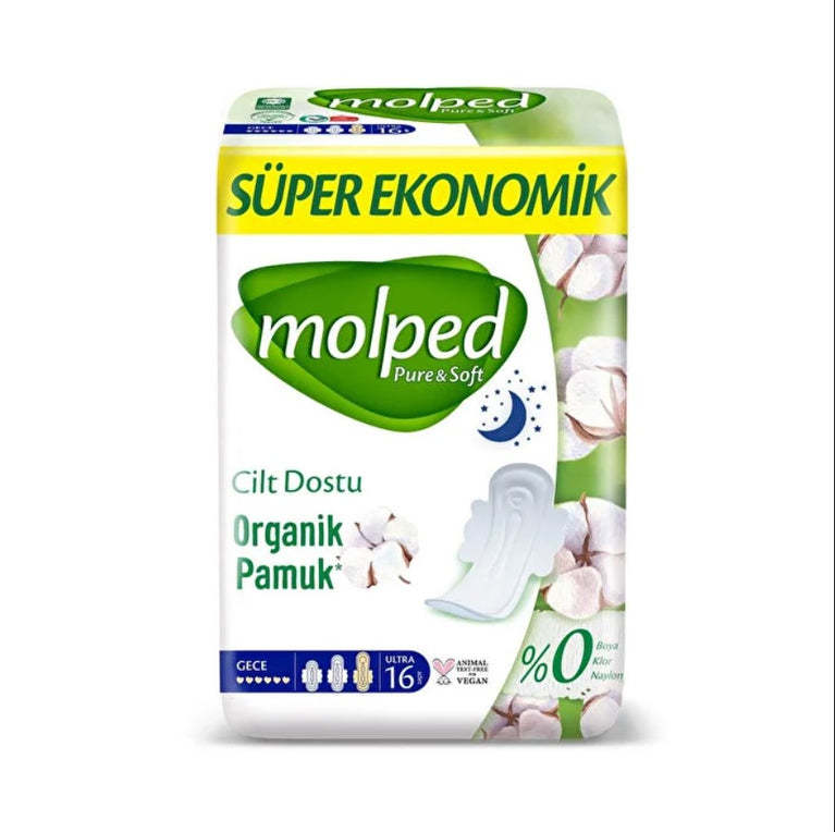 MOLPED QADIN BEZİ 16 LI PURE&SOFT GECƏ
