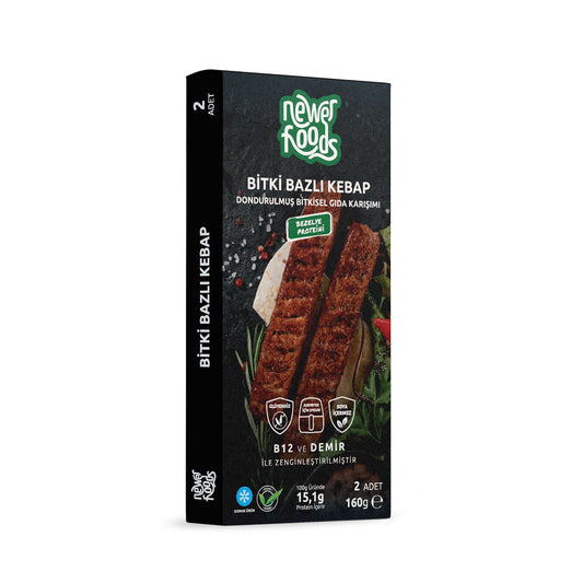 NEWER FOODS VEGAN 160 Q KABAB