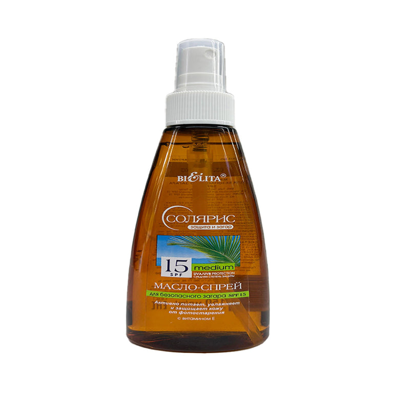 SOLARIS GÜNEŞ SPREYİ YAĞ 150 ML SPF15