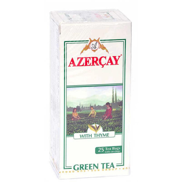 AZƏRÇAY KƏKLİKOTULU YAŞIL ÇAY 50QR