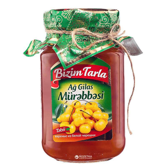 BİZİM TARLA MÜRƏBBƏ AĞ GİLAS 400 QR