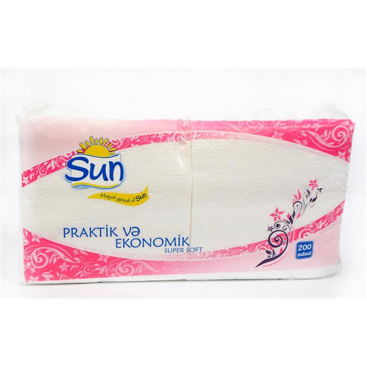 SUN SALFET 24X25 SM 200 ƏDƏD