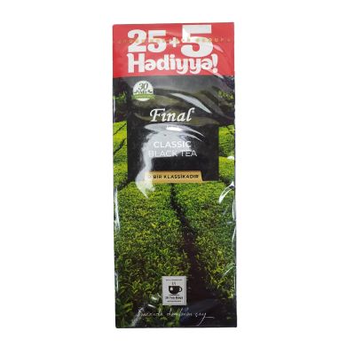 FİNAL EARL GREY TB ÇAY 60 QR ZƏRFLİ