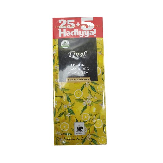 FİNAL TB ÇAY 60 QR LİMONLU ZƏRFLİ