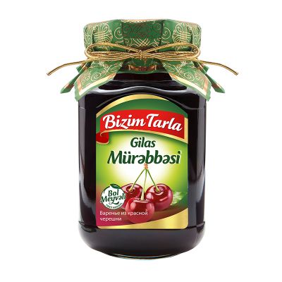 BİZİM TARLA QIRMIZI GİLAS MÜRƏBBƏSİ 400