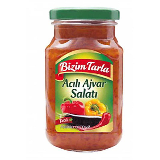BİZİM TARLA ACILI AJVAR SALATI 315 QR