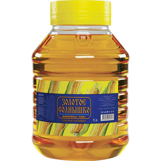 ZOLOTOE SOLNIŞKA QARĞIDALI YAĞI 5 L