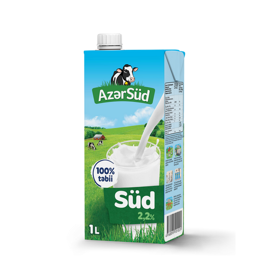 AZƏRSÜD 2,2% 1 LT TETRA PAK