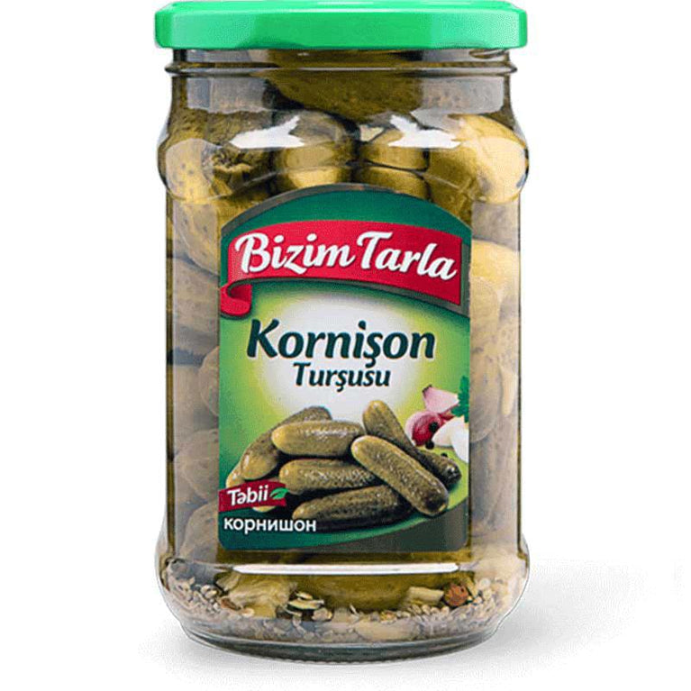 BİZİM TARLA KORNİŞON TURŞU 680 ML