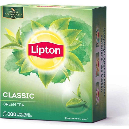 LIPTON YAŞIL ÇAY 170 QR 100 ƏDƏDLİ PAKET