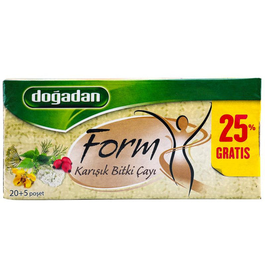 DOĞADAN FORM QARIŞIQ BİTKİ ÇAY 25 ƏDƏD