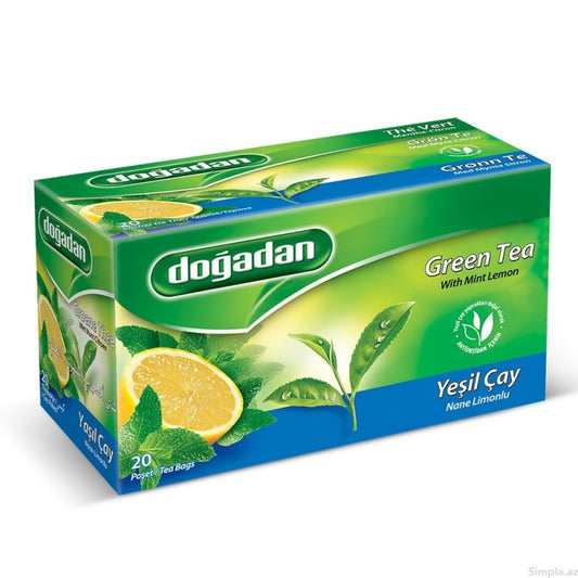 DOĞADAN YAŞIL LİMONLU ÇAY 20 ƏDƏD