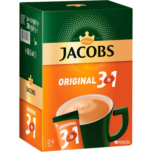 JACOBS ORİGİNAL 3-Ü BİRİNDƏ 12 QR