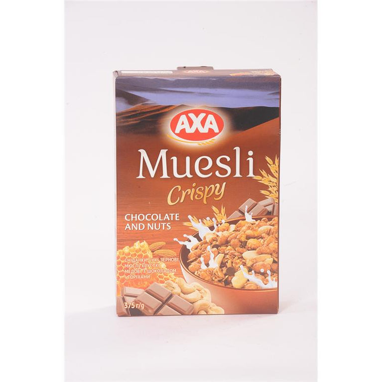 AXA MEUSLI SƏHƏR YEMƏY 375 QR ŞOK QOZ