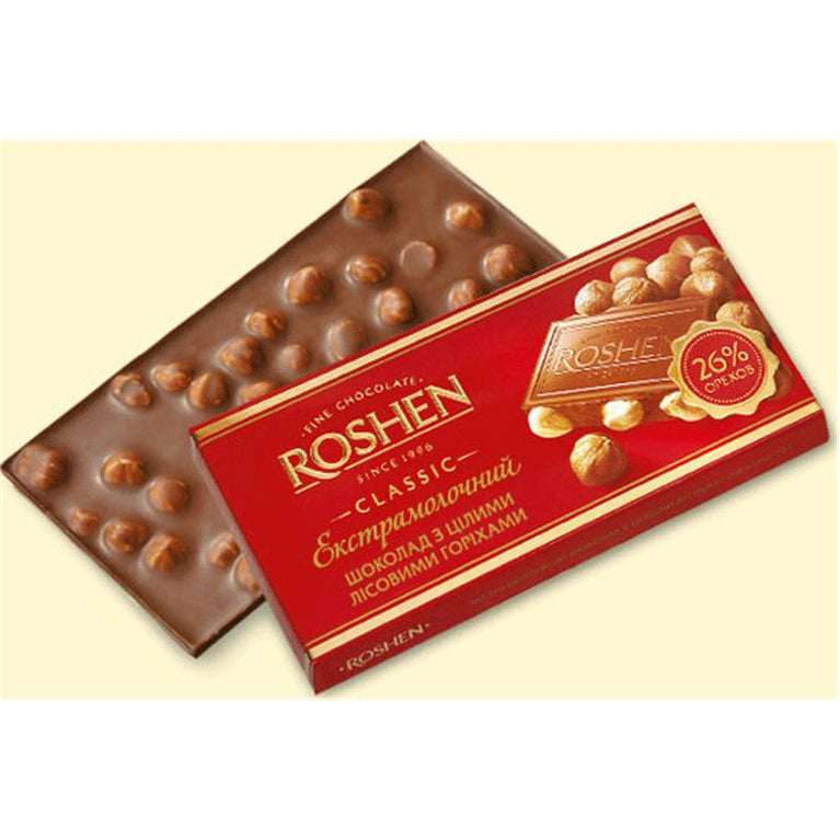 ROSHEN KLASSİK EKSTRA QARA FINDIQLI ŞOKO
