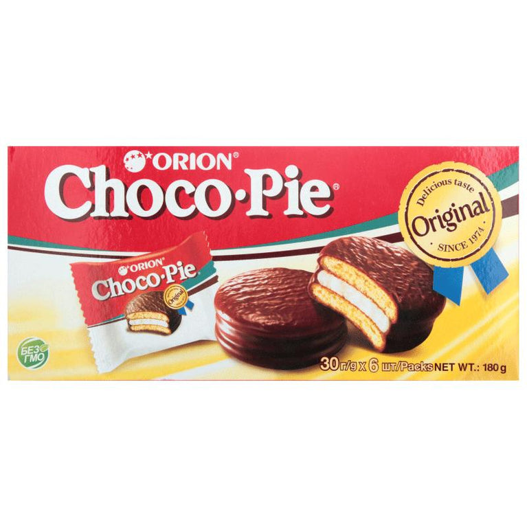 ORİON CHOCO PİE 6 ƏDƏD 180 QR